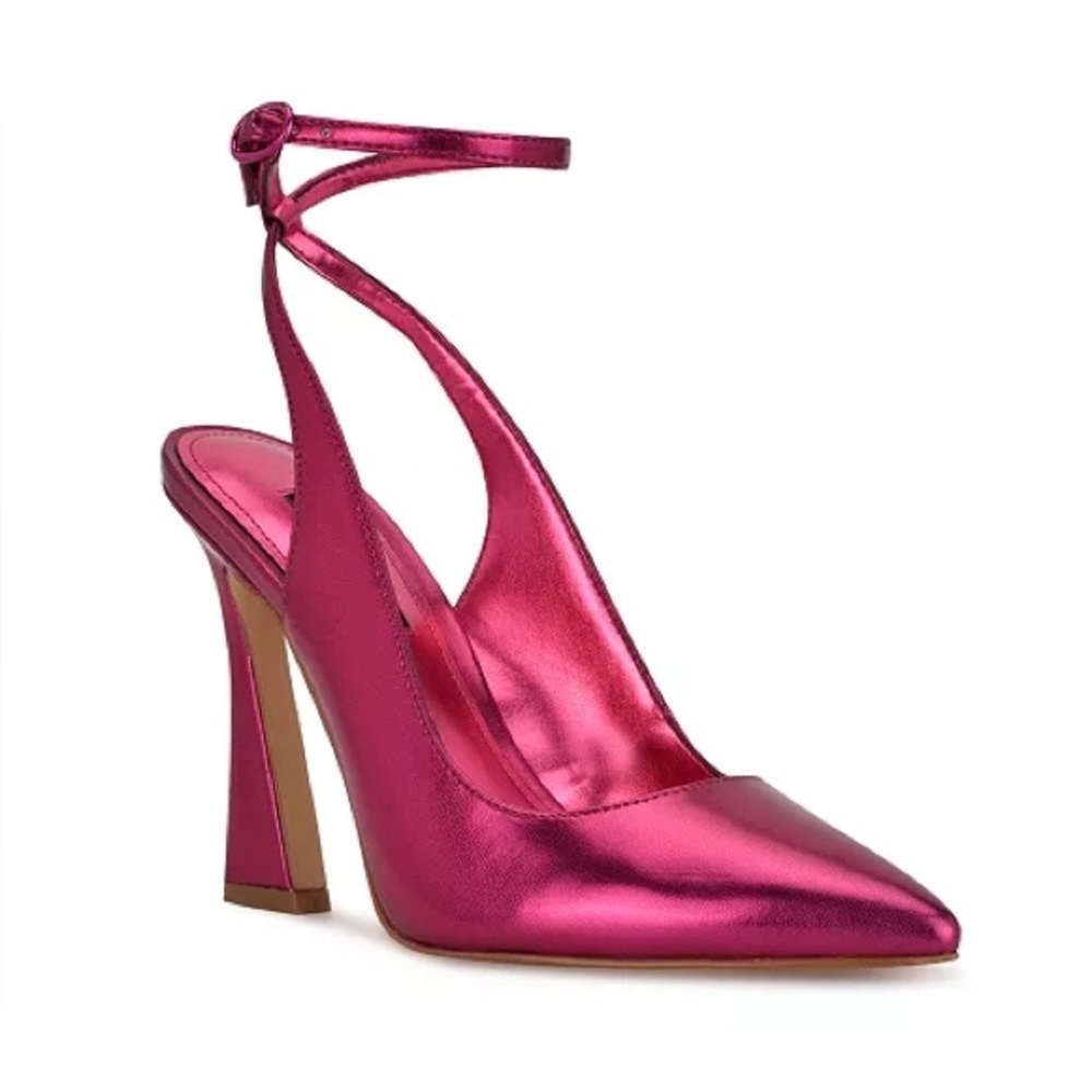 Nine West Tabita Tapered Heel Pointy Toe Dress Pumps